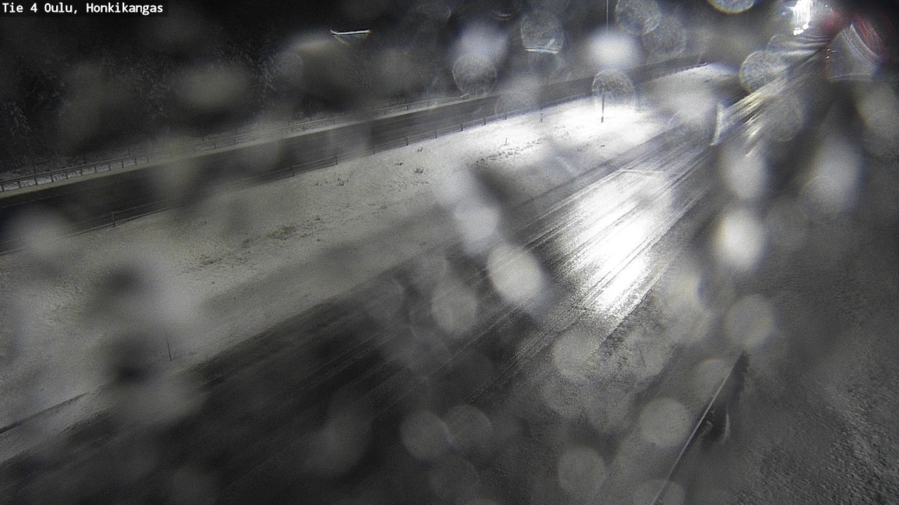Weather Camera Image Väg 4 Oulu, Honkikangas, Oulu, Pohjois-Pohjanmaa