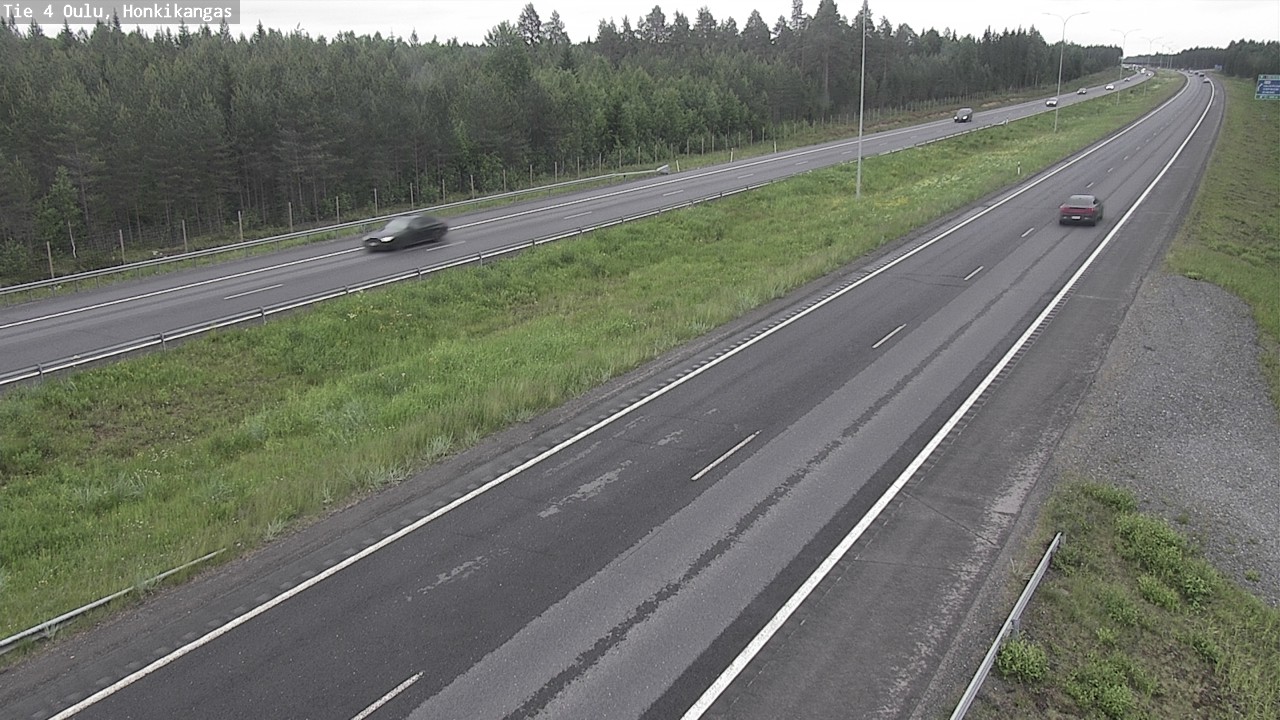 Kelikamerat Kuva Tie 4 Oulu, Honkikangas, Oulu, Pohjois-Pohjanmaa