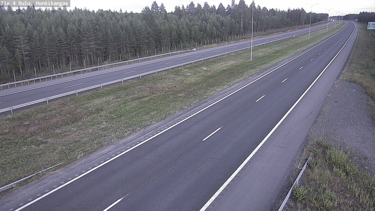 Kelikamerat Kuva Tie 4 Oulu, Honkikangas, Oulu, Pohjois-Pohjanmaa