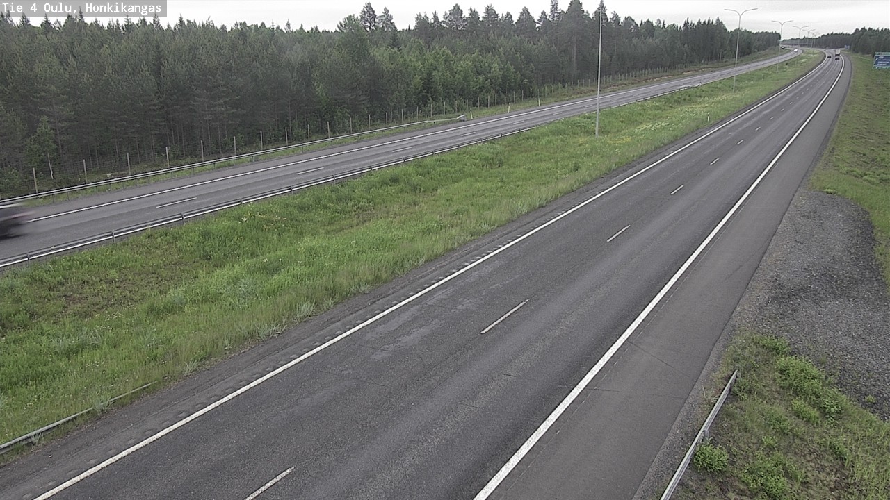 Kelikamerat Kuva Tie 4 Oulu, Honkikangas, Oulu, Pohjois-Pohjanmaa