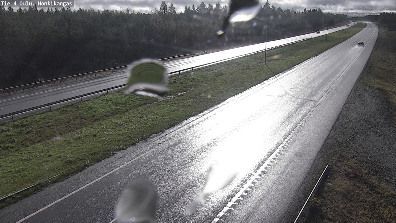 Weather Camera Image Road 4 Oulu, Honkikangas, Oulu, Pohjois-Pohjanmaa