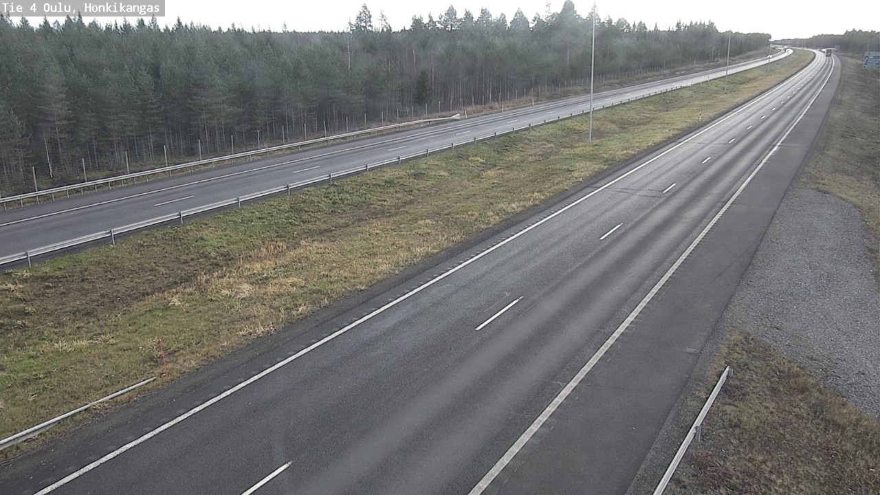 Kelikamerat Kuva Tie 4 Oulu, Honkikangas, Oulu, Pohjois-Pohjanmaa