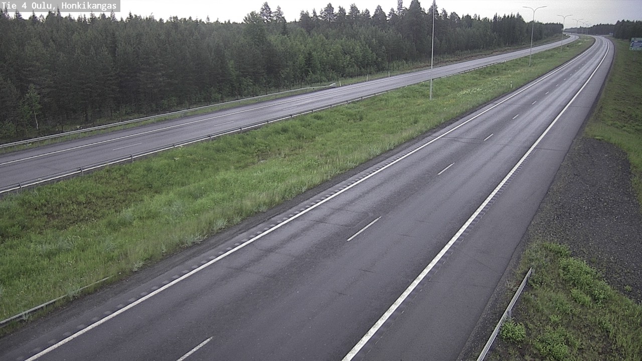Kelikamerat Kuva Tie 4 Oulu, Honkikangas, Oulu, Pohjois-Pohjanmaa