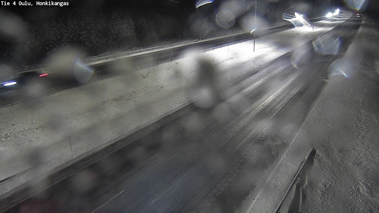 Weather Camera Image Väg 4 Oulu, Honkikangas, Oulu, Pohjois-Pohjanmaa