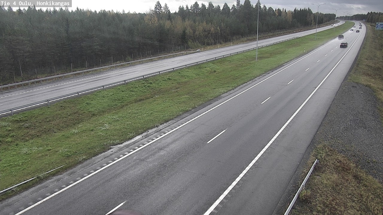 Kelikamerat Kuva Tie 4 Oulu, Honkikangas, Oulu, Pohjois-Pohjanmaa