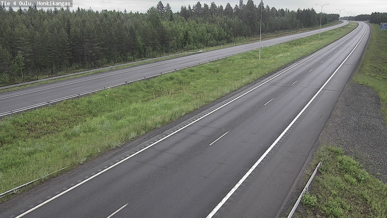 Kelikamerat Kuva Tie 4 Oulu, Honkikangas, Oulu, Pohjois-Pohjanmaa