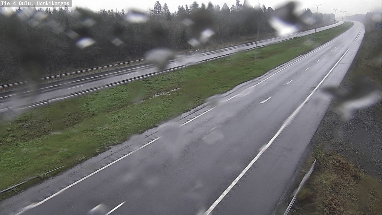 Weather Camera Image Road 4 Oulu, Honkikangas, Oulu, Pohjois-Pohjanmaa
