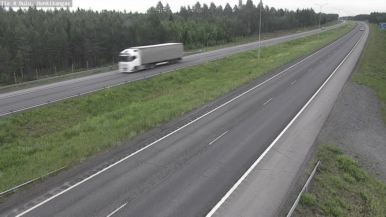 Kelikamerat Kuva Tie 4 Oulu, Honkikangas, Oulu, Pohjois-Pohjanmaa