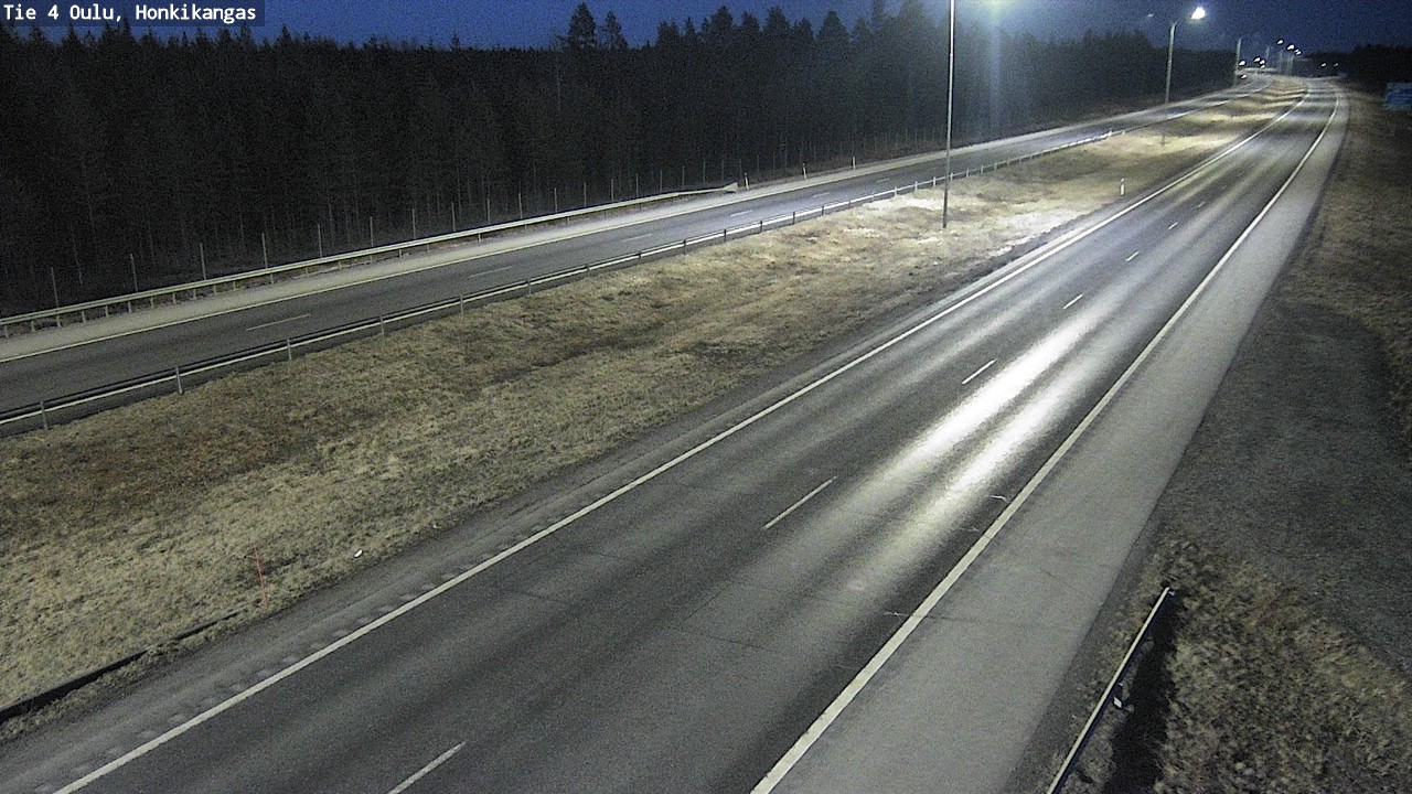 Kelikamerat Kuva Tie 4 Oulu, Honkikangas, Oulu, Pohjois-Pohjanmaa