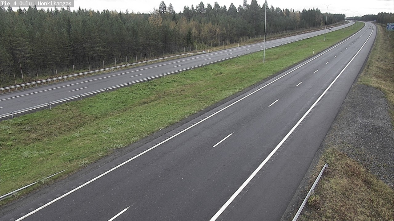 Kelikamerat Kuva Tie 4 Oulu, Honkikangas, Oulu, Pohjois-Pohjanmaa