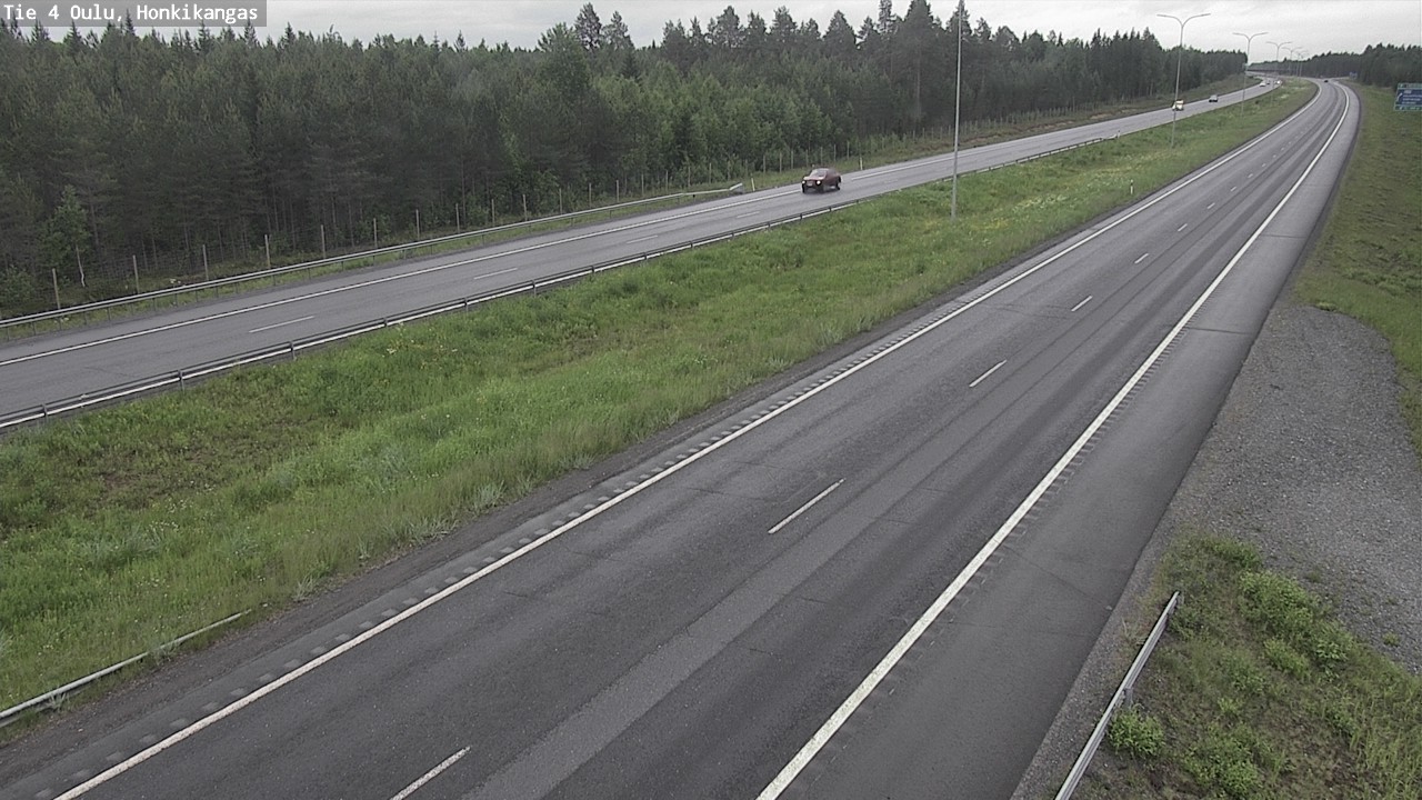 Kelikamerat Kuva Tie 4 Oulu, Honkikangas, Oulu, Pohjois-Pohjanmaa