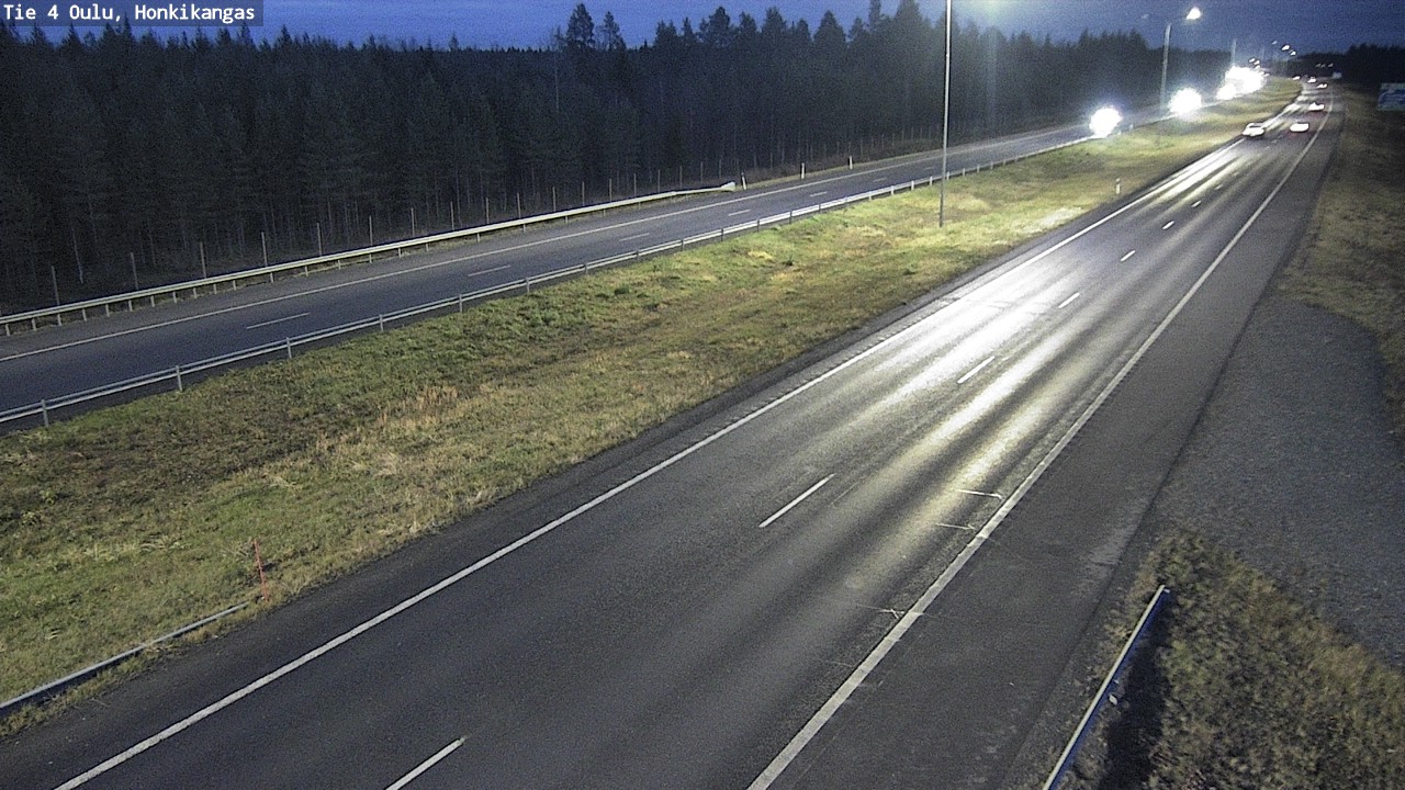 Kelikamerat Kuva Tie 4 Oulu, Honkikangas, Oulu, Pohjois-Pohjanmaa