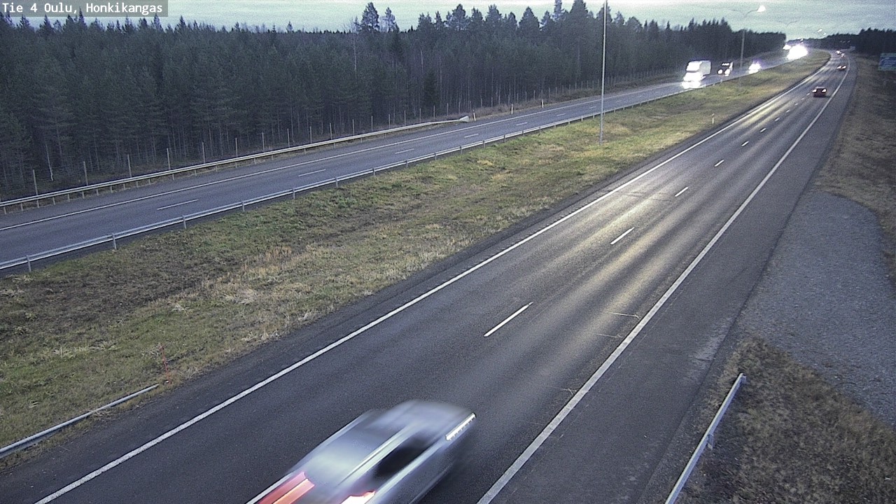 Kelikamerat Kuva Tie 4 Oulu, Honkikangas, Oulu, Pohjois-Pohjanmaa