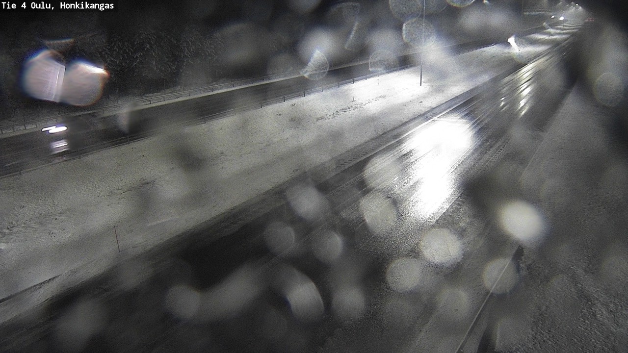 Weather Camera Image Väg 4 Oulu, Honkikangas, Oulu, Pohjois-Pohjanmaa