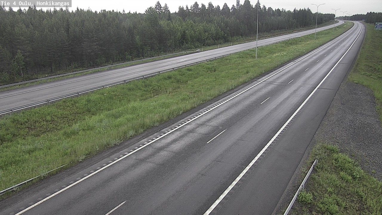 Kelikamerat Kuva Tie 4 Oulu, Honkikangas, Oulu, Pohjois-Pohjanmaa