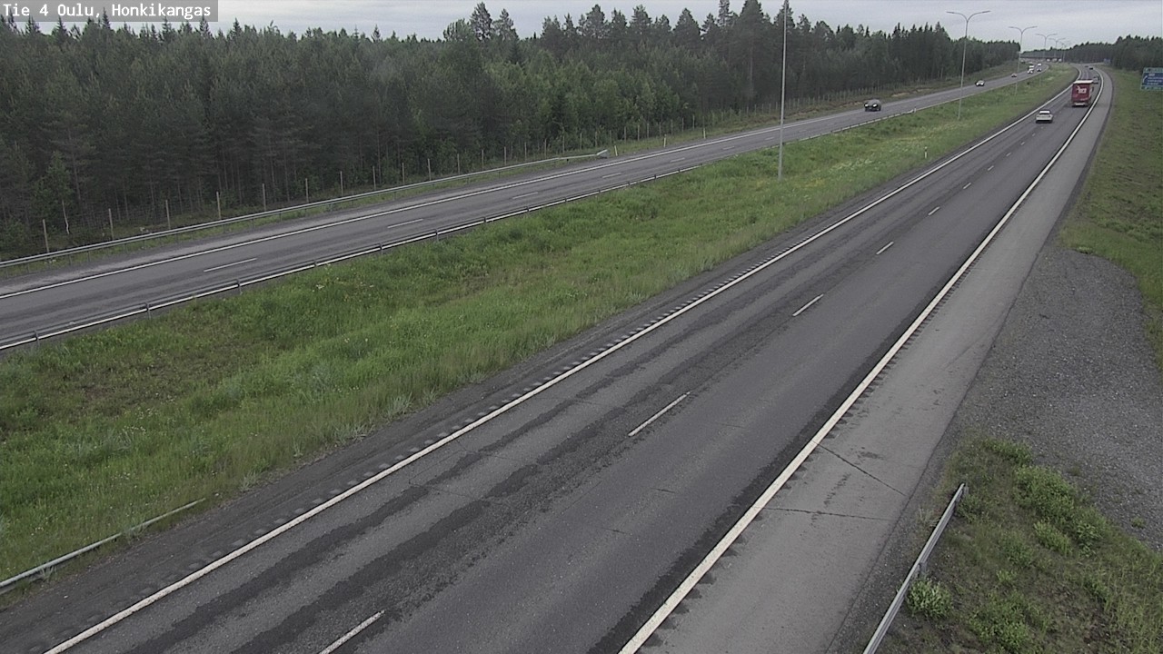 Kelikamerat Kuva Tie 4 Oulu, Honkikangas, Oulu, Pohjois-Pohjanmaa