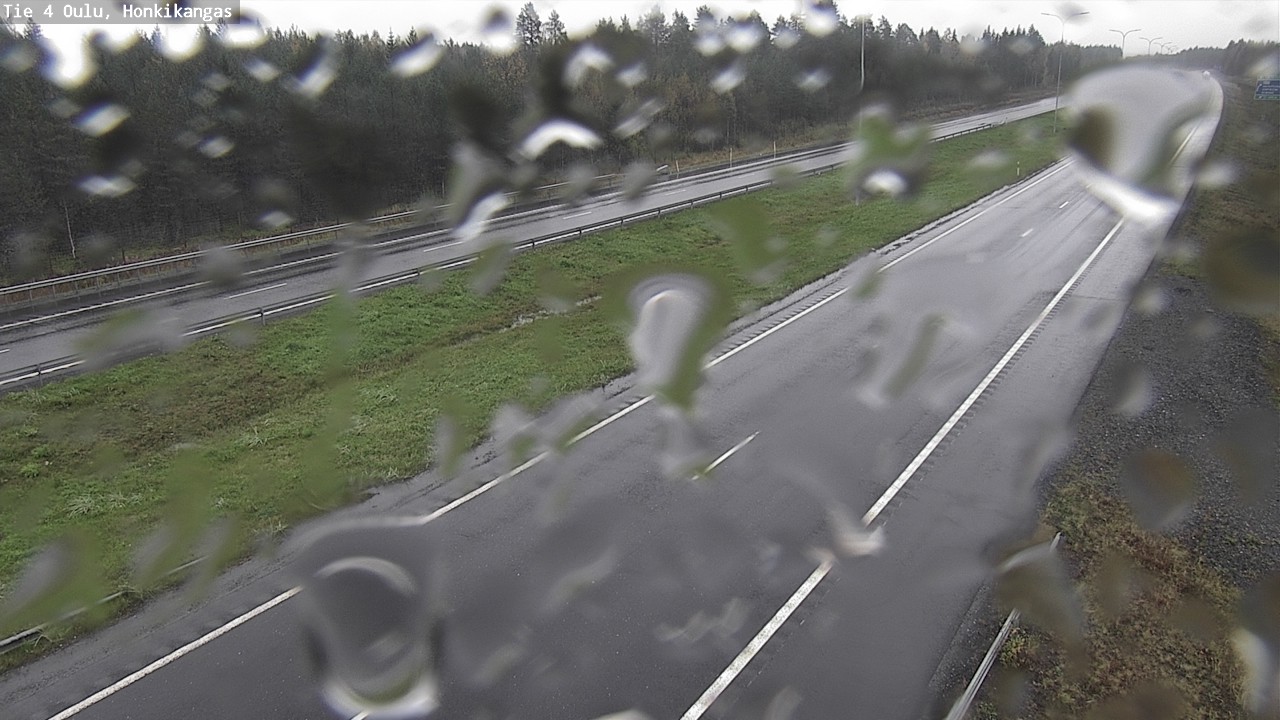Weather Camera Image Road 4 Oulu, Honkikangas, Oulu, Pohjois-Pohjanmaa