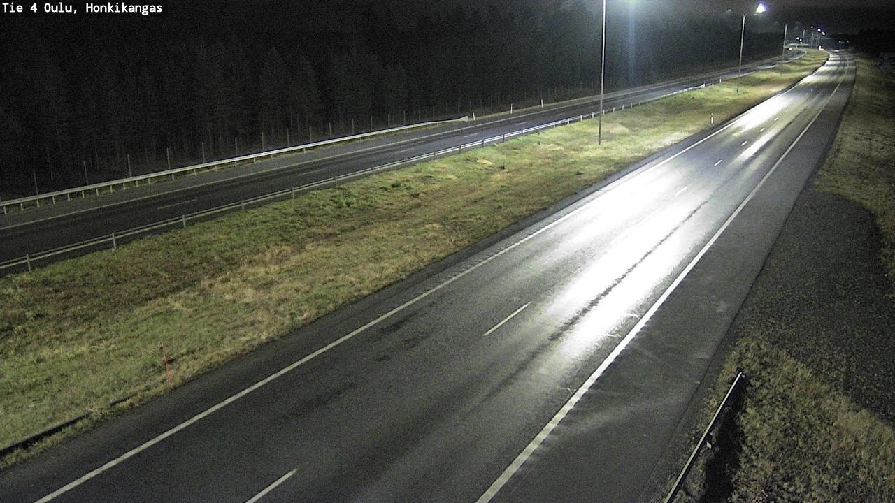 Weather Camera Image Road 4 Oulu, Honkikangas, Oulu, Pohjois-Pohjanmaa