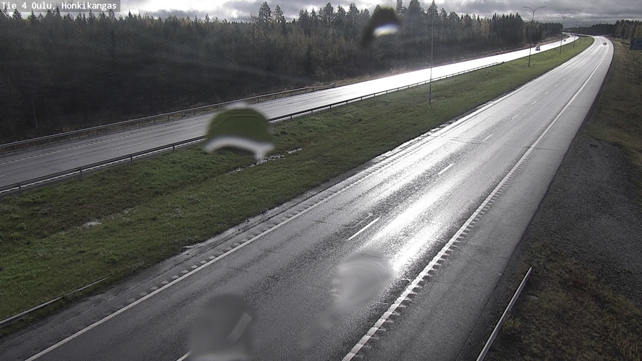 Weather Camera Image Road 4 Oulu, Honkikangas, Oulu, Pohjois-Pohjanmaa