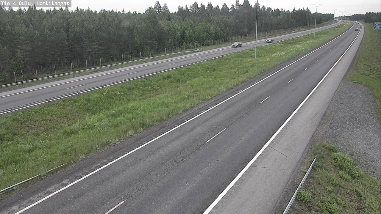 Kelikamerat Kuva Tie 4 Oulu, Honkikangas, Oulu, Pohjois-Pohjanmaa
