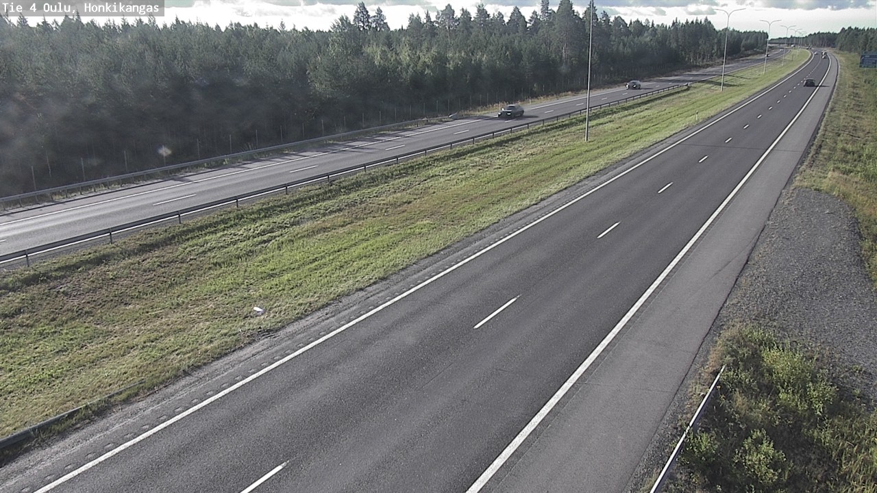 Weather Camera Image Road 4 Oulu, Honkikangas, Oulu, Pohjois-Pohjanmaa