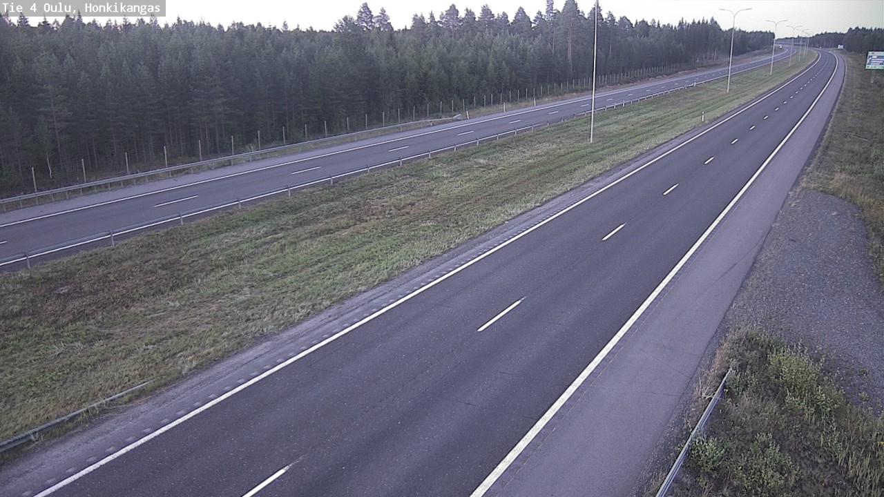 Kelikamerat Kuva Tie 4 Oulu, Honkikangas, Oulu, Pohjois-Pohjanmaa