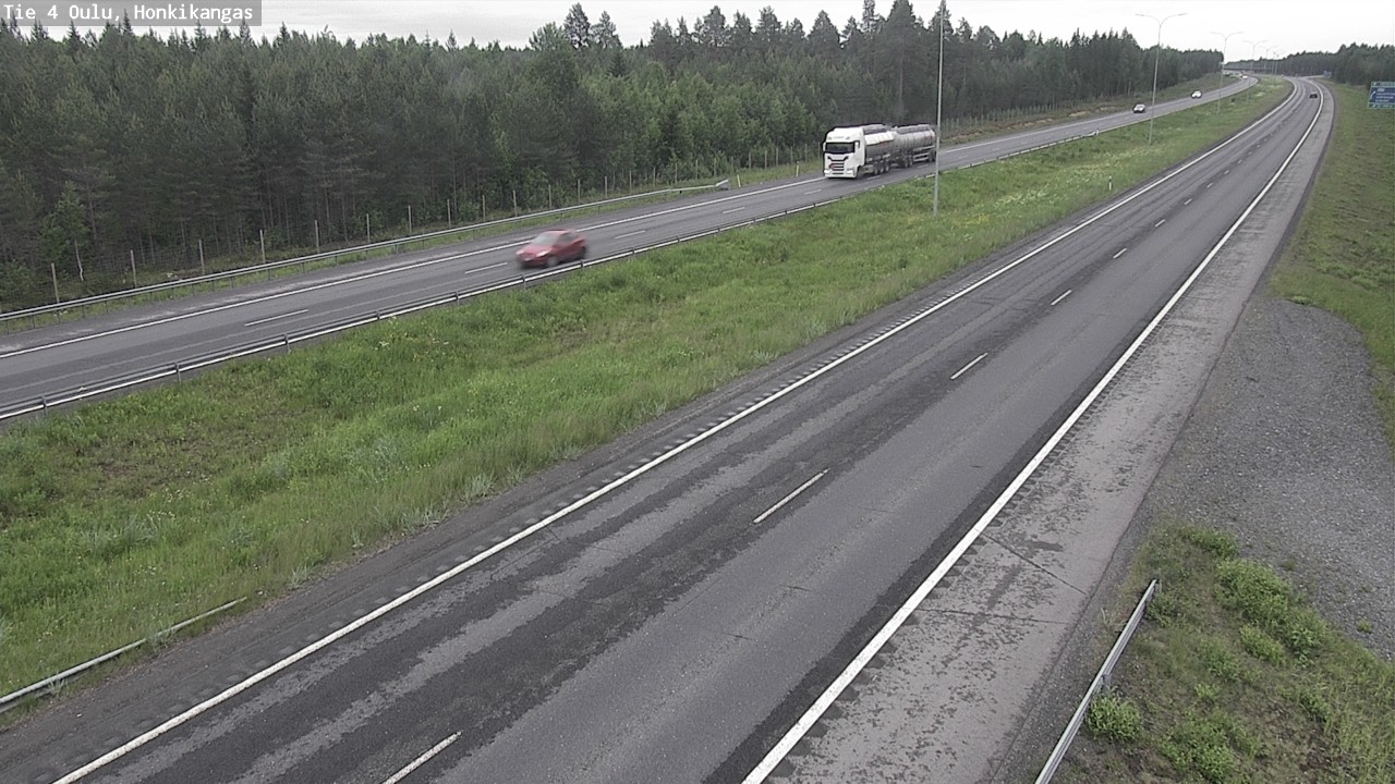 Kelikamerat Kuva Tie 4 Oulu, Honkikangas, Oulu, Pohjois-Pohjanmaa