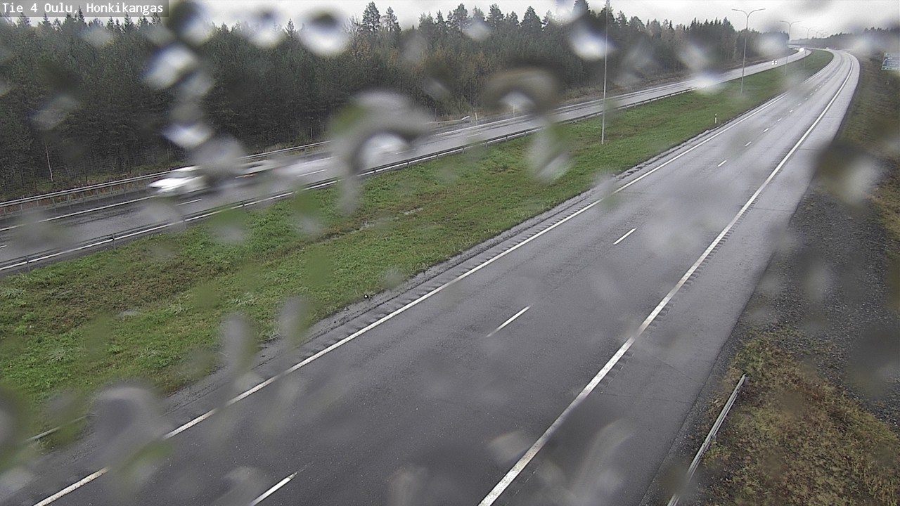 Weather Camera Image Road 4 Oulu, Honkikangas, Oulu, Pohjois-Pohjanmaa