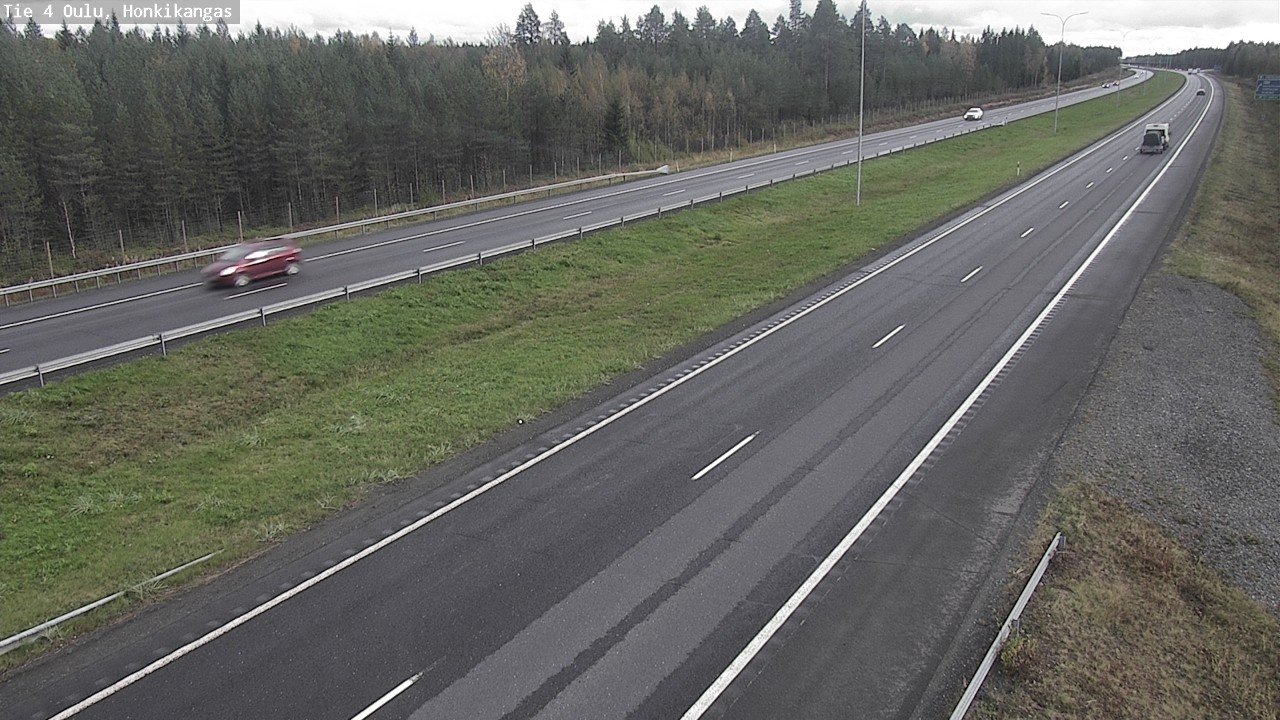 Kelikamerat Kuva Tie 4 Oulu, Honkikangas, Oulu, Pohjois-Pohjanmaa