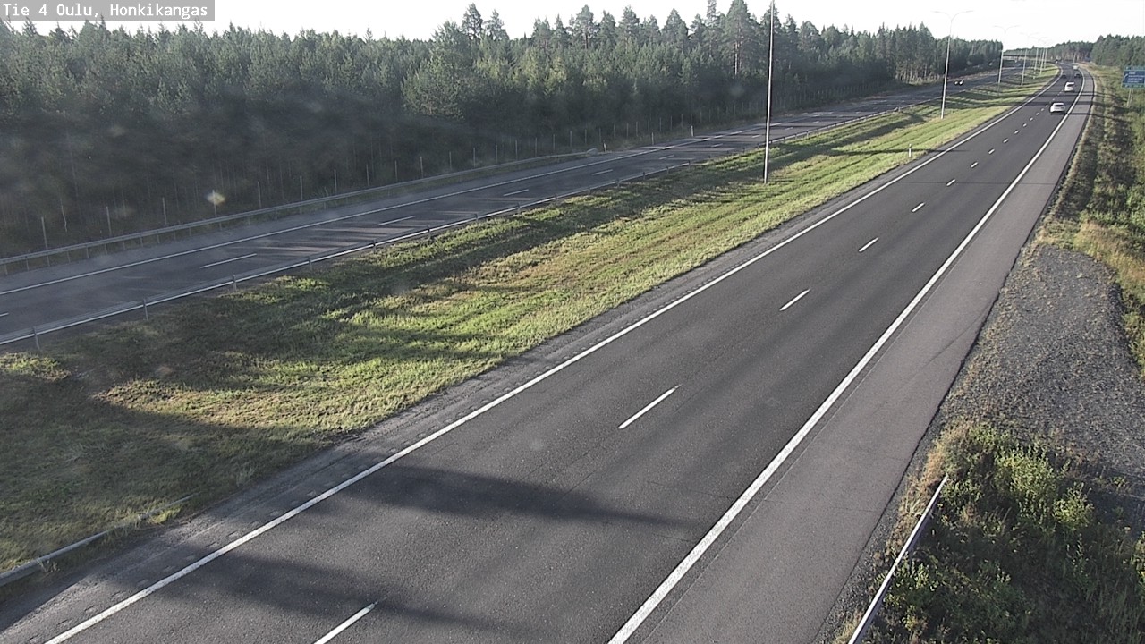 Weather Camera Image Road 4 Oulu, Honkikangas, Oulu, Pohjois-Pohjanmaa