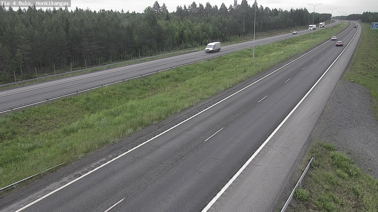 Kelikamerat Kuva Tie 4 Oulu, Honkikangas, Oulu, Pohjois-Pohjanmaa