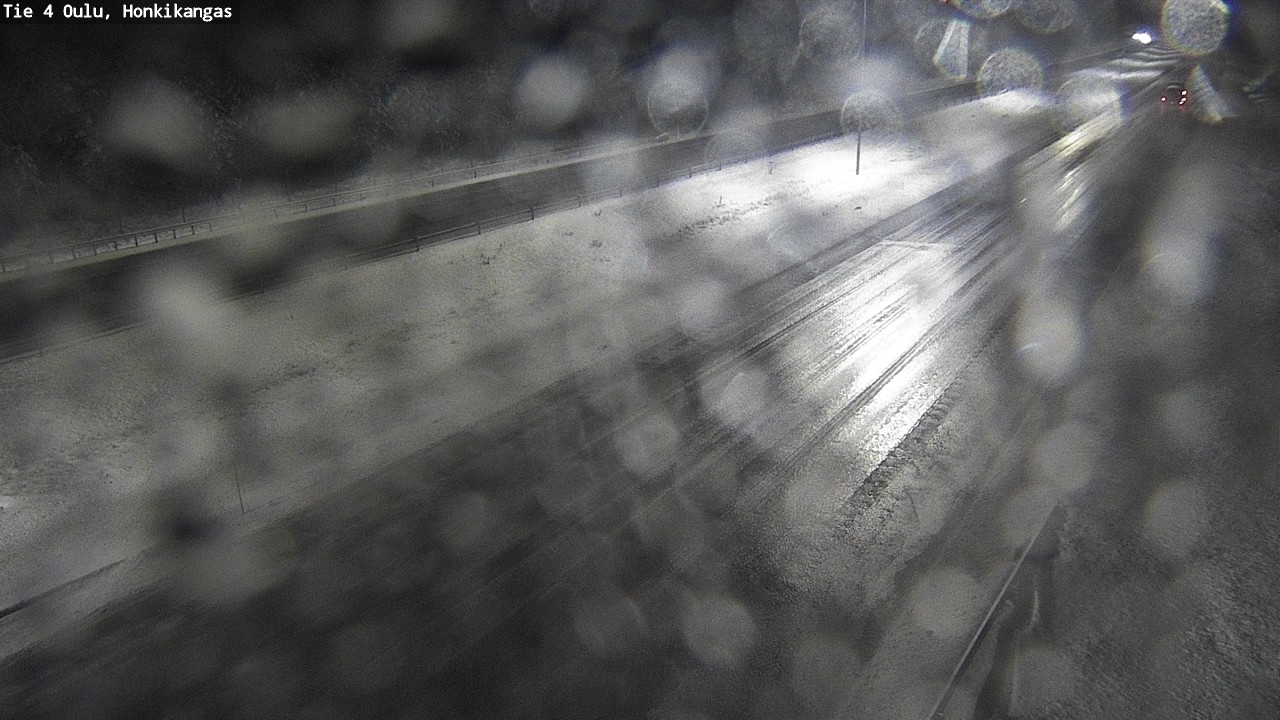Weather Camera Image Väg 4 Oulu, Honkikangas, Oulu, Pohjois-Pohjanmaa