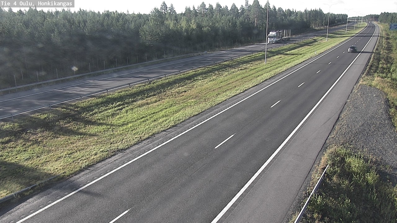 Weather Camera Image Road 4 Oulu, Honkikangas, Oulu, Pohjois-Pohjanmaa