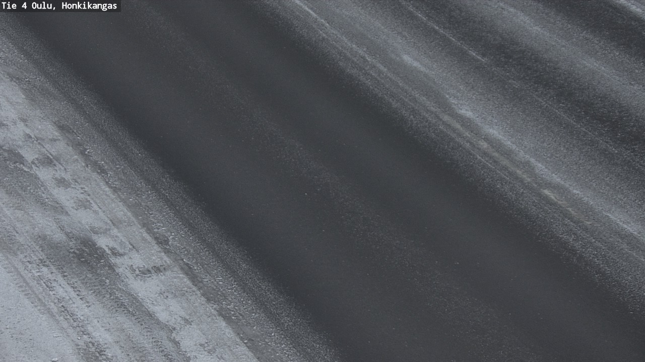 Weather Camera Image Väg 4 Oulu, Honkikangas, Oulu, Pohjois-Pohjanmaa