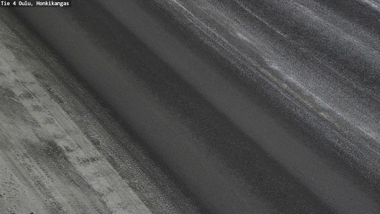 Weather Camera Image Väg 4 Oulu, Honkikangas, Oulu, Pohjois-Pohjanmaa