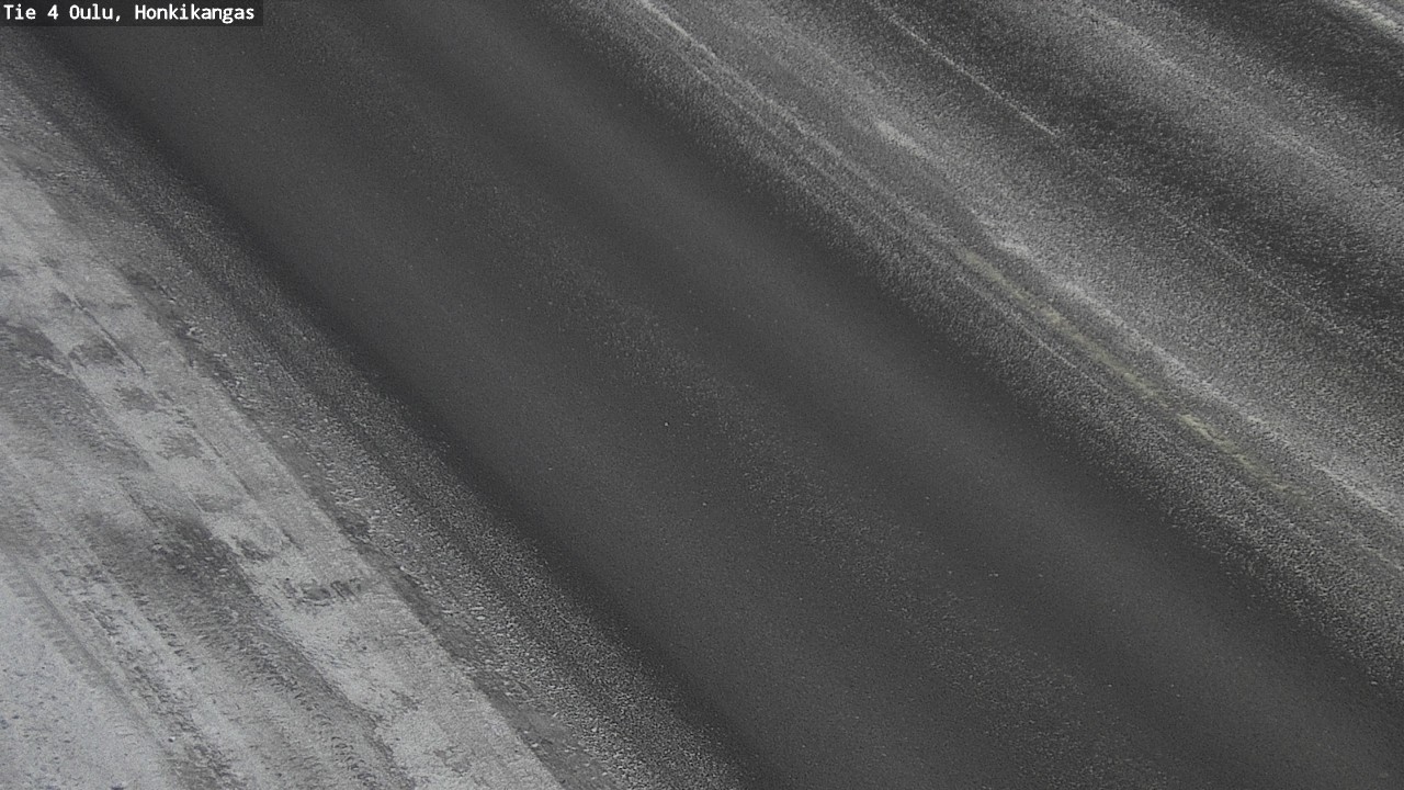 Weather Camera Image Väg 4 Oulu, Honkikangas, Oulu, Pohjois-Pohjanmaa