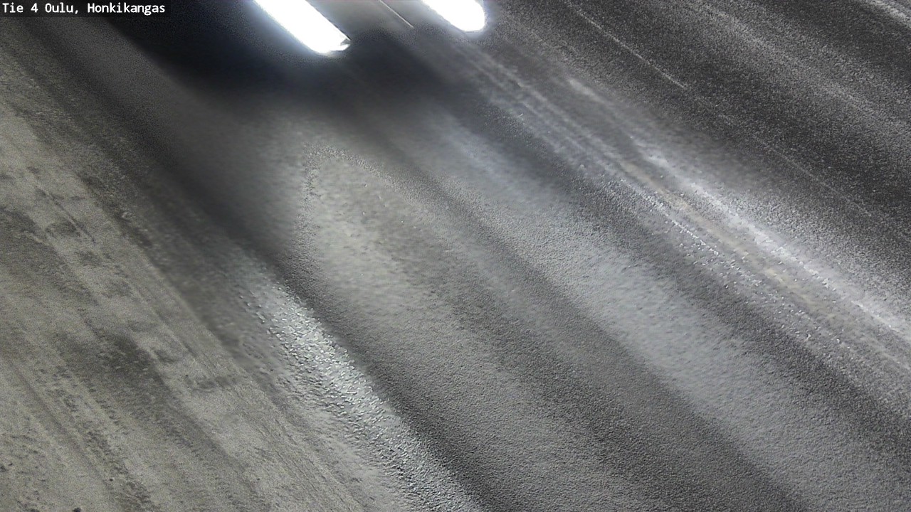 Weather Camera Image Väg 4 Oulu, Honkikangas, Oulu, Pohjois-Pohjanmaa