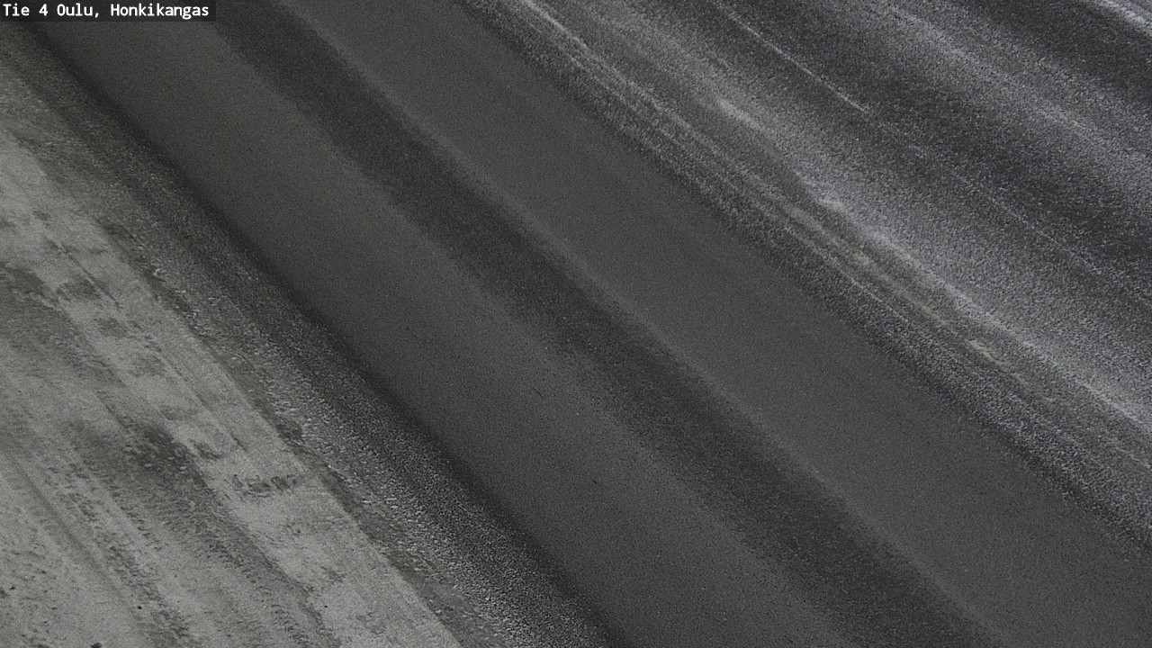 Weather Camera Image Väg 4 Oulu, Honkikangas, Oulu, Pohjois-Pohjanmaa
