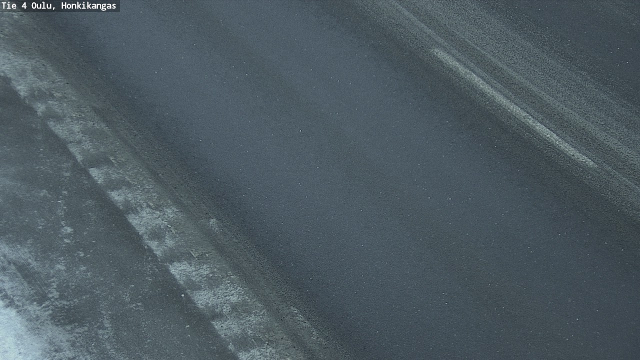 Weather Camera Image Väg 4 Oulu, Honkikangas, Oulu, Pohjois-Pohjanmaa