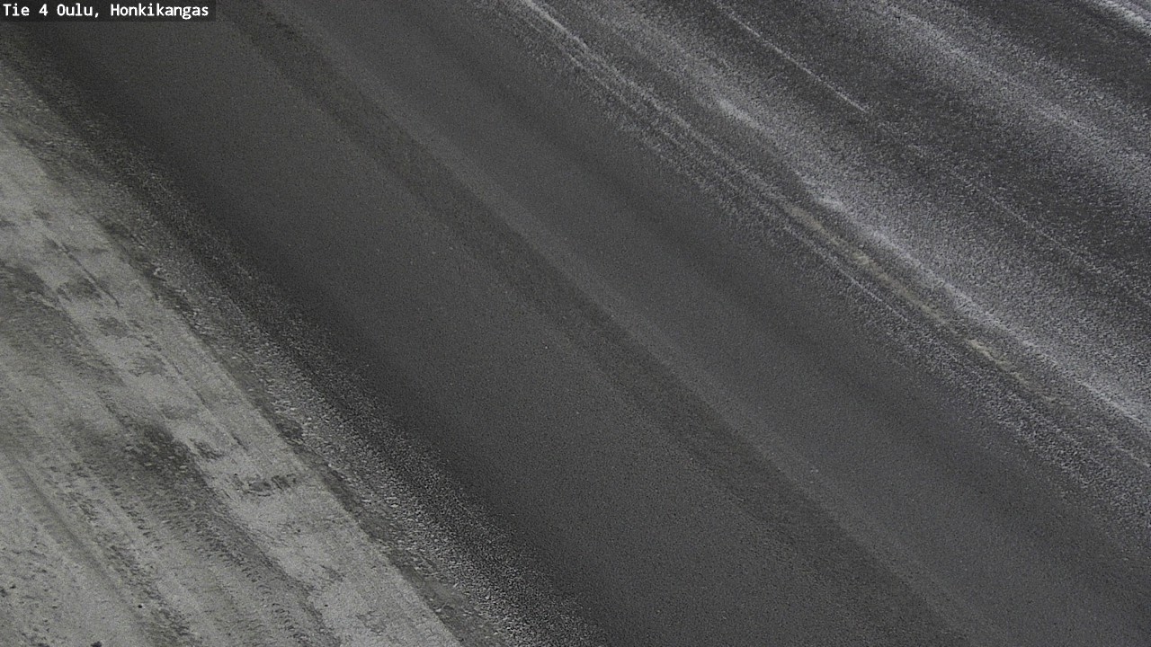 Weather Camera Image Väg 4 Oulu, Honkikangas, Oulu, Pohjois-Pohjanmaa