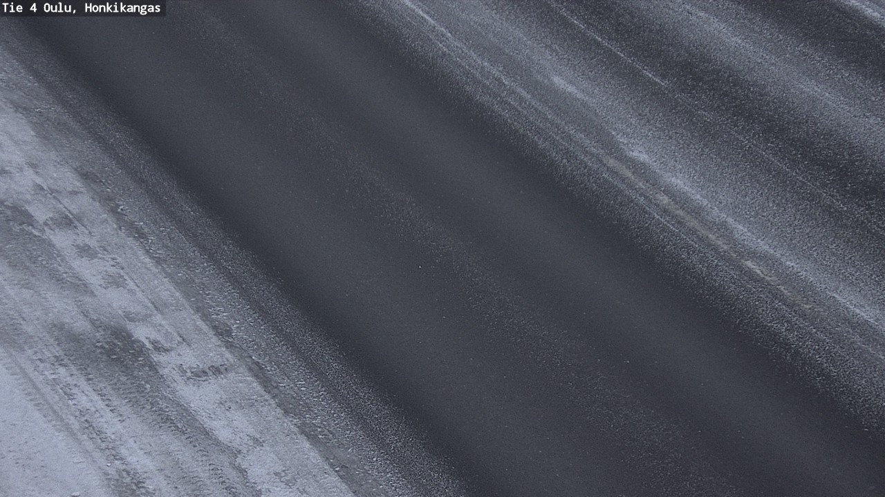 Weather Camera Image Väg 4 Oulu, Honkikangas, Oulu, Pohjois-Pohjanmaa