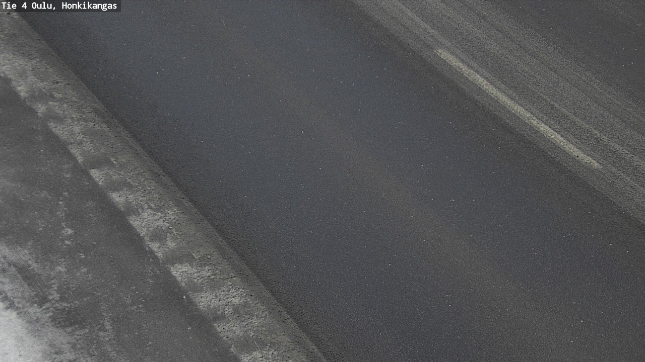 Weather Camera Image Väg 4 Oulu, Honkikangas, Oulu, Pohjois-Pohjanmaa