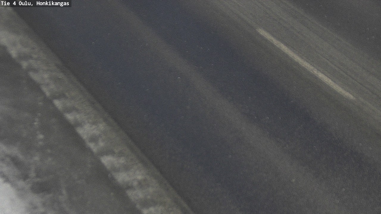 Weather Camera Image Väg 4 Oulu, Honkikangas, Oulu, Pohjois-Pohjanmaa