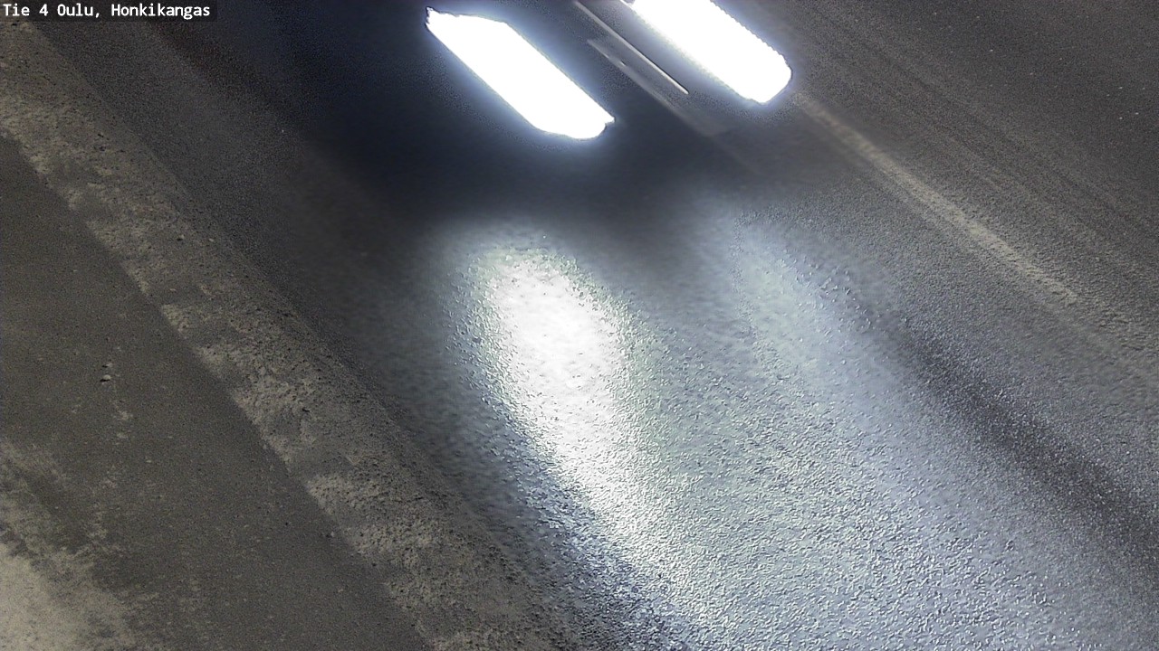 Weather Camera Image Väg 4 Oulu, Honkikangas, Oulu, Pohjois-Pohjanmaa