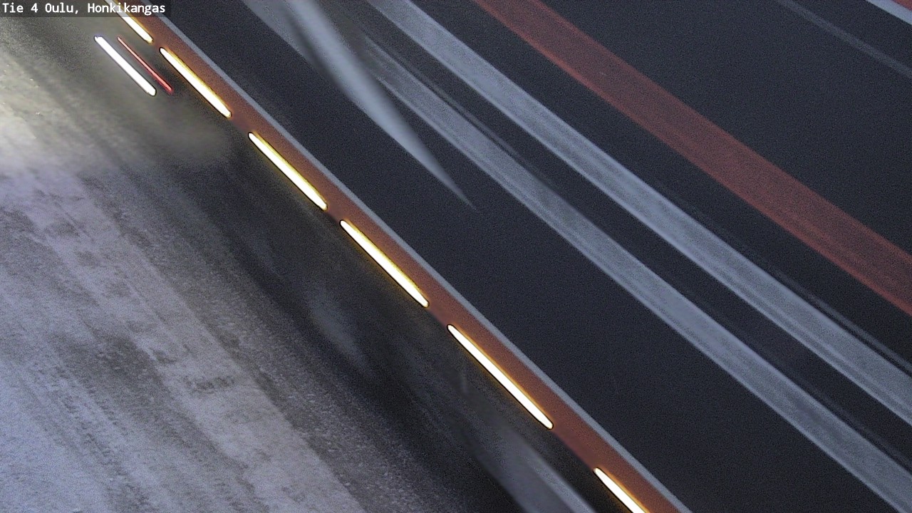 Weather Camera Image Väg 4 Oulu, Honkikangas, Oulu, Pohjois-Pohjanmaa