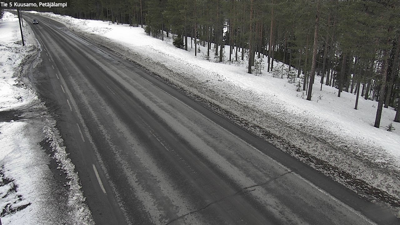 Kelikamerat Kuva Tie 5 Kuusamo, Petäjälampi, Kuusamo, Pohjois-Pohjanmaa