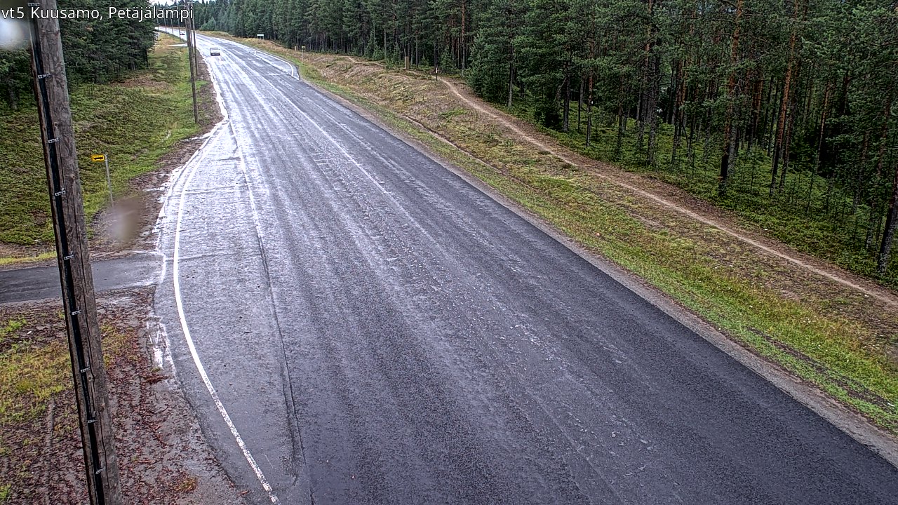 Kelikamerat Kuva Tie 5 Kuusamo, Petäjälampi, Kuusamo, Pohjois-Pohjanmaa