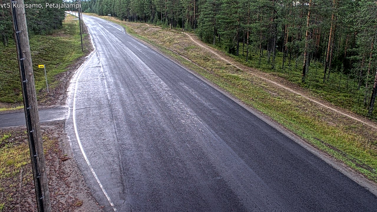 Kelikamerat Kuva Tie 5 Kuusamo, Petäjälampi, Kuusamo, Pohjois-Pohjanmaa