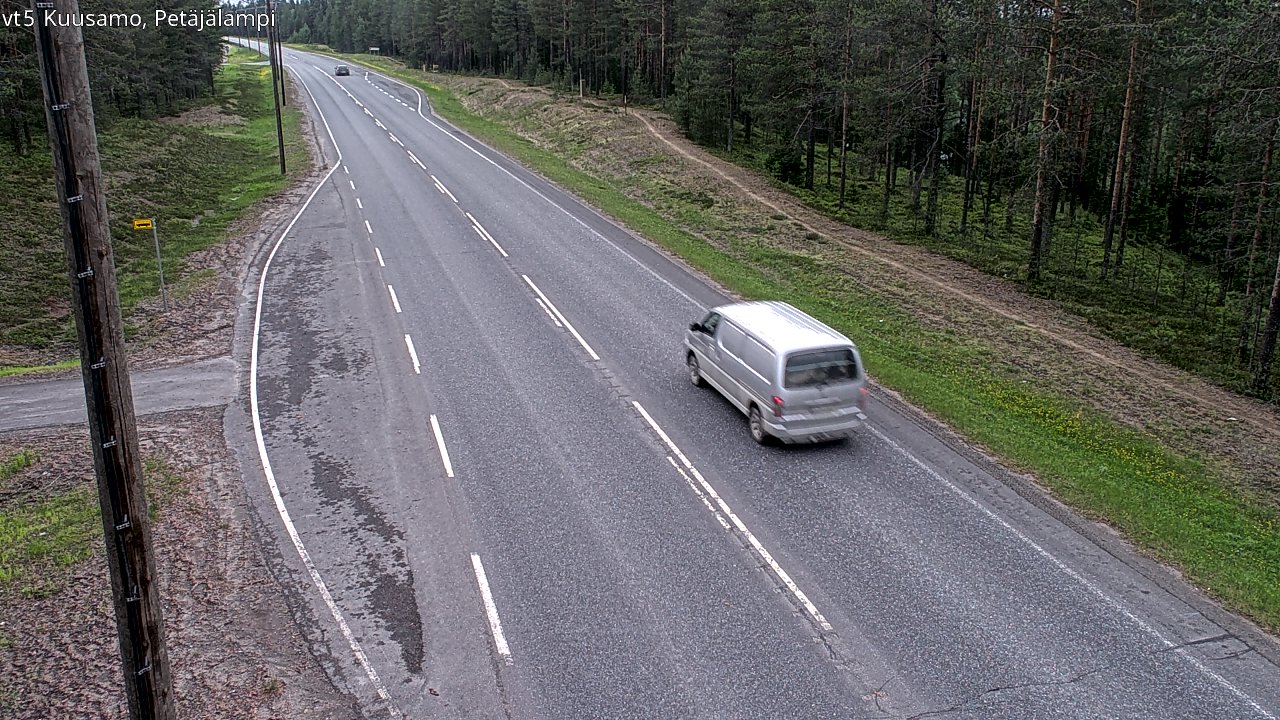 Kelikamerat Kuva Tie 5 Kuusamo, Petäjälampi, Kuusamo, Pohjois-Pohjanmaa