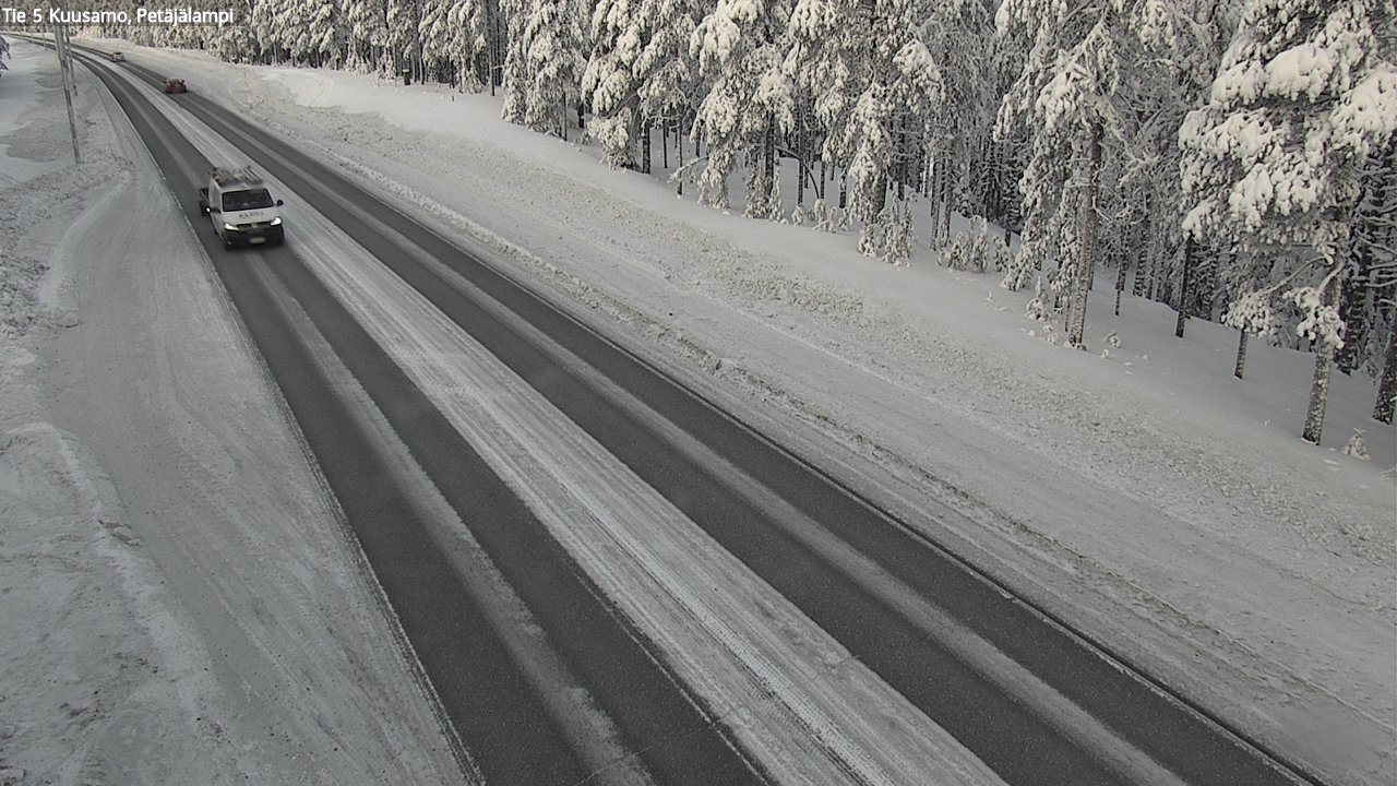 Weather Camera Image Road 5 Kuusamo, Petäjälampi, Kuusamo, Pohjois-Pohjanmaa
